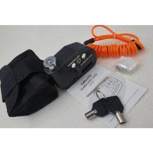 Alarm Disc Lock Motorcycle Disc Brake Lock Anti-Theft Waterproof 110